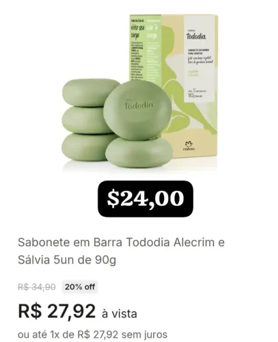 Sabonete natura