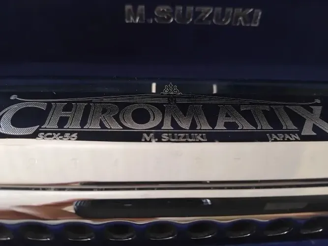gaita cromática suzuki 56 vozes ( PRA VENDER LOGO ! )