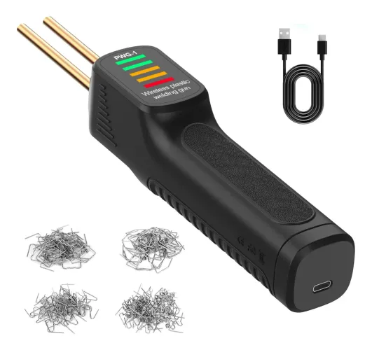Kit De Soldador De Plástico Sem Fio, Plástico Portátil Recarregável