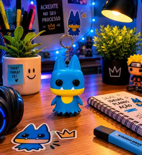 Chaveiro Munchlax Pokémon FUNKO POP