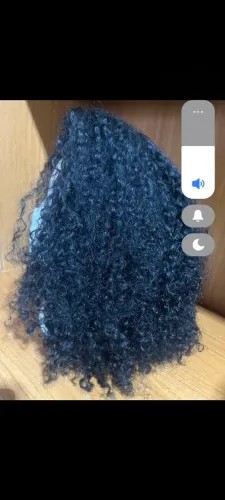 Wig humana 45 cm