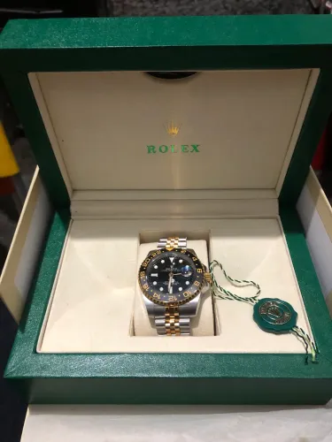 Relógio Oyster Perpetual GMT-Master II em aço Oystersteel e pulseira Jubilee.