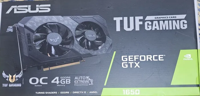 Placa de vídeo GTX 1650 lacrada