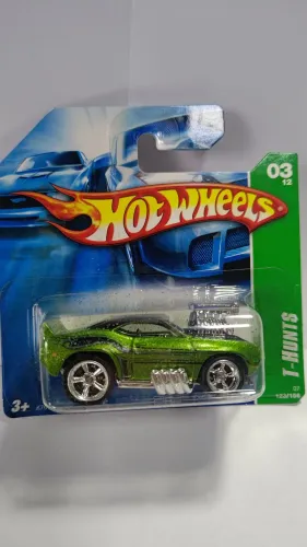 Hot Wheels Super Treasure Hunt 2007 - '69 Camaro Z28 - Spectraflame Verde - Lacrado