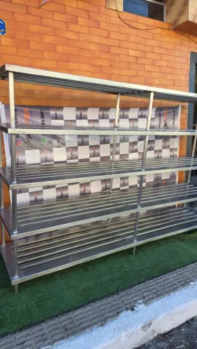 Prateleira industrial inox 304