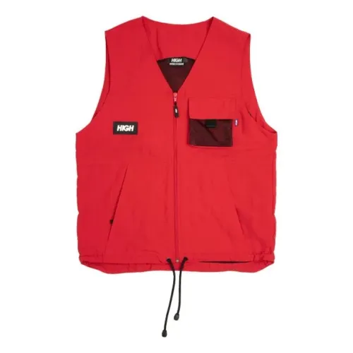 COLETE HIGH COMPANY KANGAROO RED ORIGINAL TAMANHO P/S NYLON/POLIÉSTER