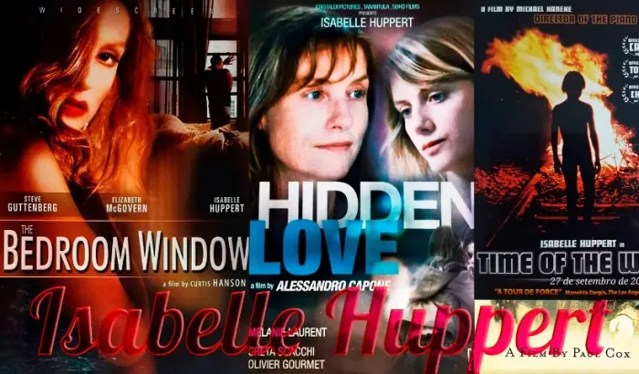 03 DVD Isabelle Huppert - Bedroom Window + Hidden Love + Time of the Wolf (3 Filmes)