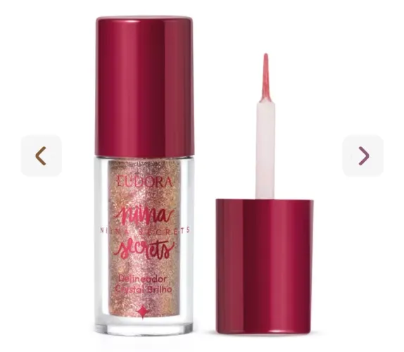 Delineador Crystal Brilho Nina Secrets