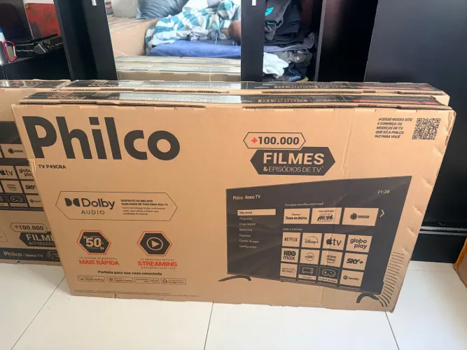 Smart tv 49 polegadas philco