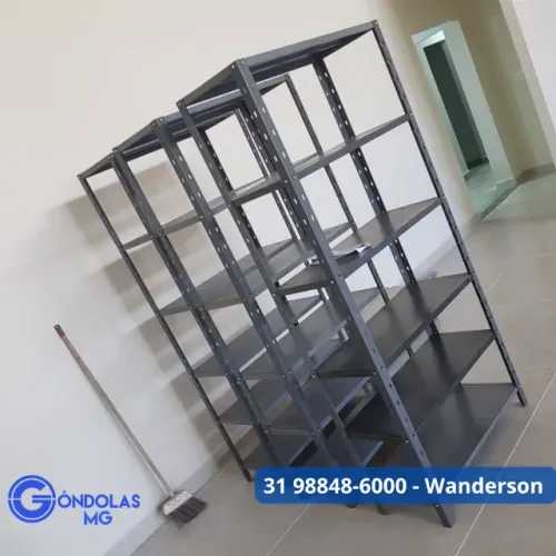 Estante de aço 40cm 50kg