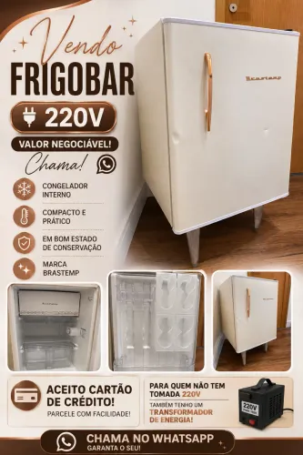 Frigobar retrô