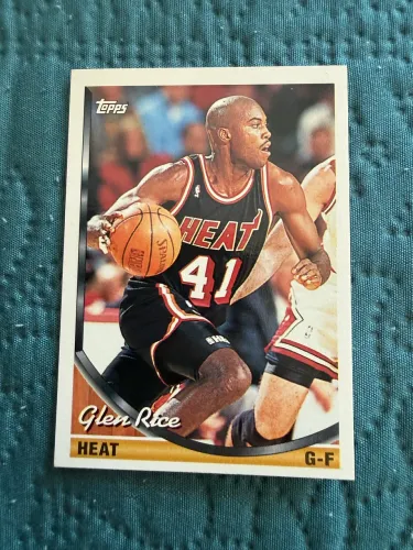 GLEN RICE | 1993-94 TOPPS #337 | MIAMI HEAT