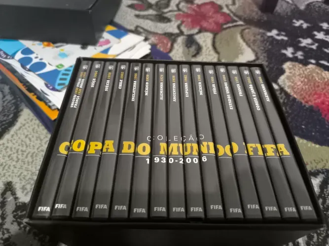 Coleção Completa - História das Copas do Mundo (DVD)