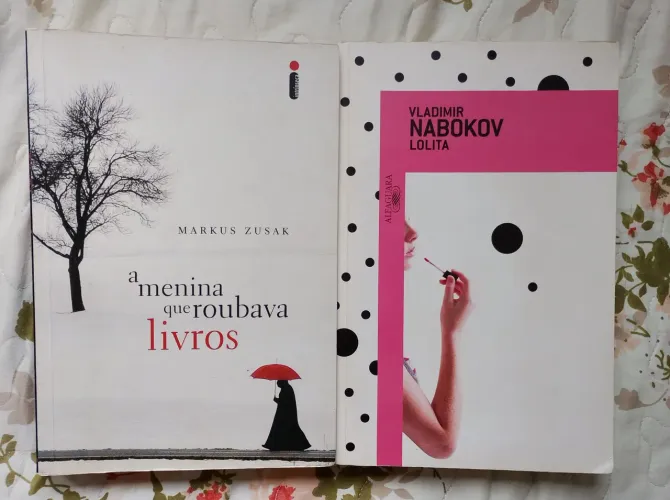 Livros: Lolita + a menina que roubava livros