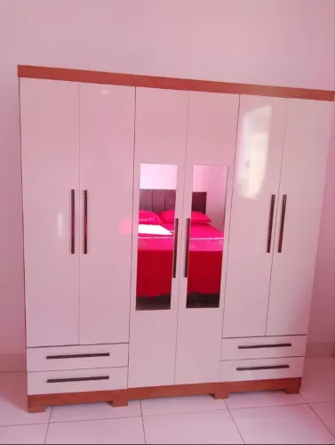 Guarda roupa 6 portas e 4 gavetas, promoção ?