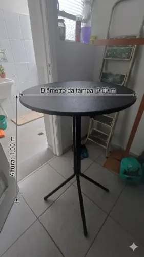 Mesa tipo bistro - PAGTO SÓ A VISTA OU PIX
