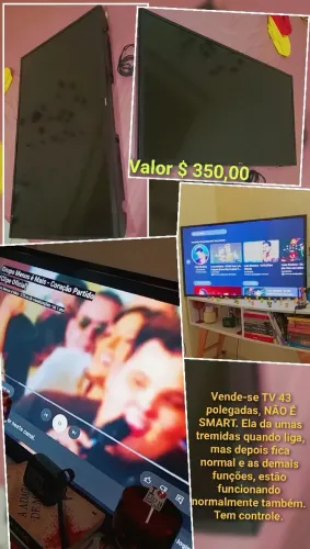 Tv 43 polegadas. (Leia o anúncio, pfvr!)