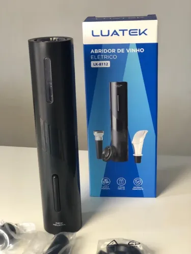 Abridor de Vinho Elétrico Luatek LK-8112