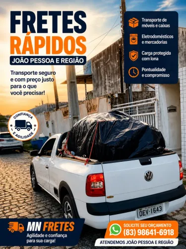 Frete em João Pessoa