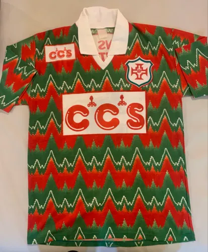 Camisa da Portuguesa Santista CCS anos 90