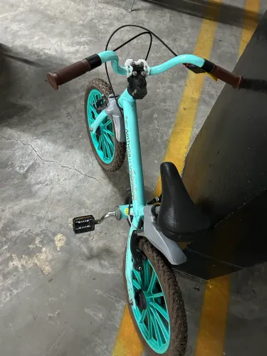 Bicicleta aro 16 Antonella girl verde +4anos