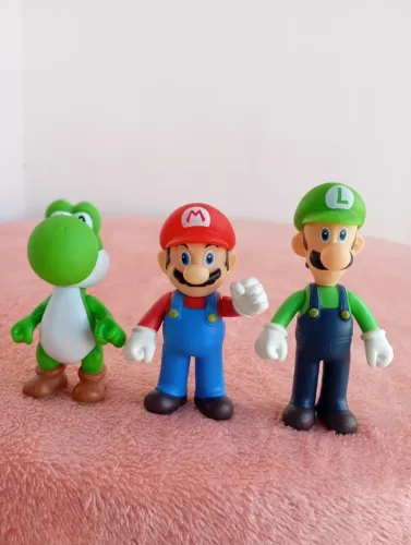 Mario Figures 3 pcs Articulado
