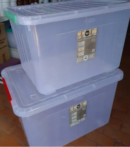 Caixas de Plastico Organizadoras com Tampa