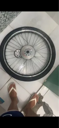 RODA 26 TRASEIRA PRA BIKE MOTORIZADA COM COROA