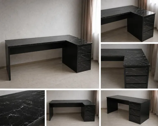 Mesa Escritório em L MDF