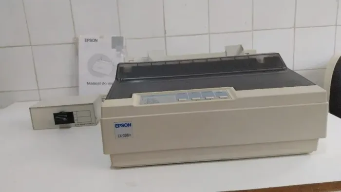 IMPRESSORA EPSON LX310+ semi-nova com Manual.