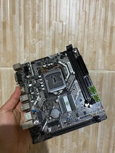 Placa Mãe H61, Chipset H61, Intel, mATX, DDR3, LGA 1155,