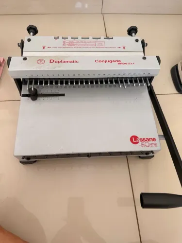 Encadernadora wire-o Duplamatic
