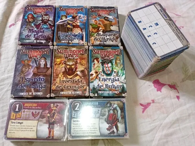 Coleção pessoal do jogo Summoner Wars 1.0