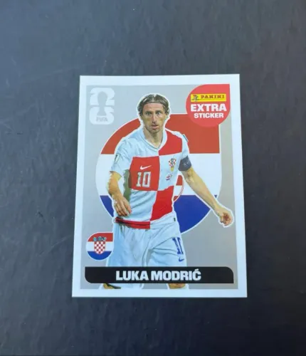 Figurinha Extra Legend Prata / Silver Luka Modric Copa 2026