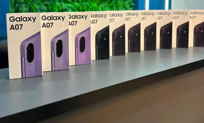 Samsung A07 256GB / 8GB RAM NOVO LACRADO ENTREGAMOS GRÁTIS GARANTIA