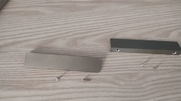 10 Puxadores slim para móveis de 16 cmx 3 cm