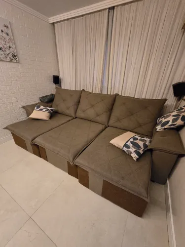 Sofá de 2,80 retrátil e reclinável