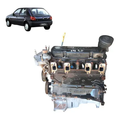 Motor Parcial Endura Ford Fiesta Ka 1996 2001 1.0 53hp 8v