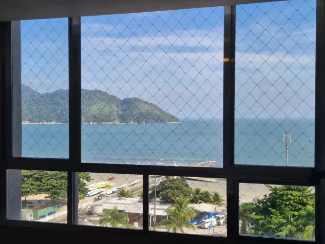 Apartamento 2 dormitórios a venda com vista mar -Aparecida em Santos-SP
