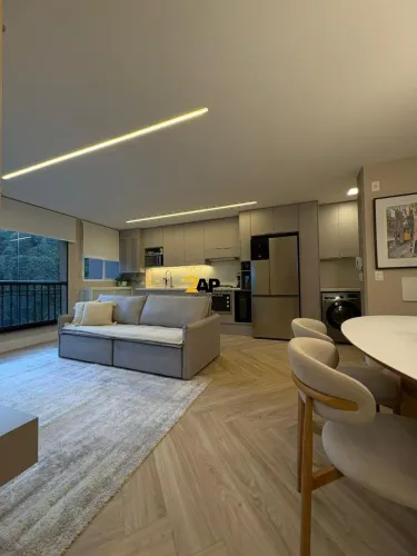 Aluguel Mobiliado Apartamento para na Vila Andrade - São Paulo-SP com 2 quartos, 1 suite e