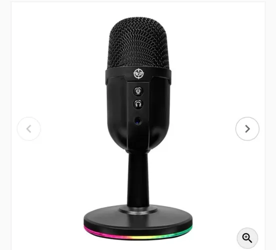 Microfone de mesa 