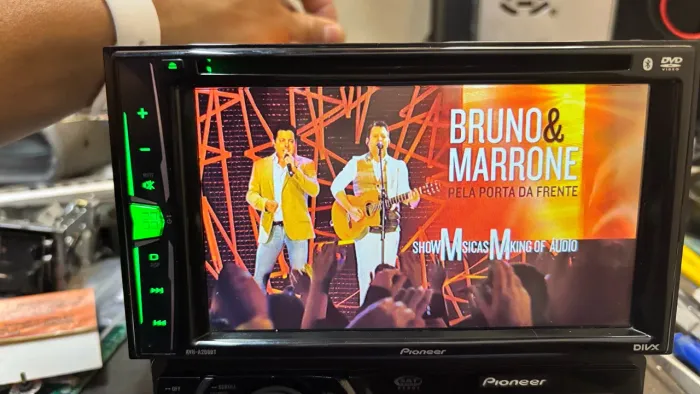 Dvd multimídia Pioneer Mixtrax A208BT