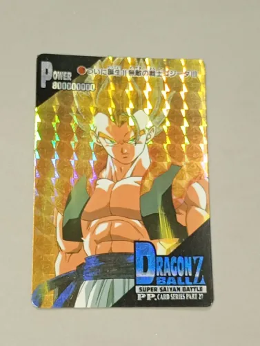 Gogeta Dragon Ball Z SUPER SAIYAN BATTLE PP. CARD SERIES BANDAI 1995 No.1220