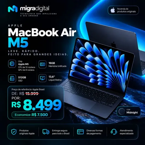 MacBook Air M5 (Carregador Turbo)
