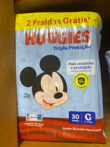 Fralda Huggies Tripla Proteção 