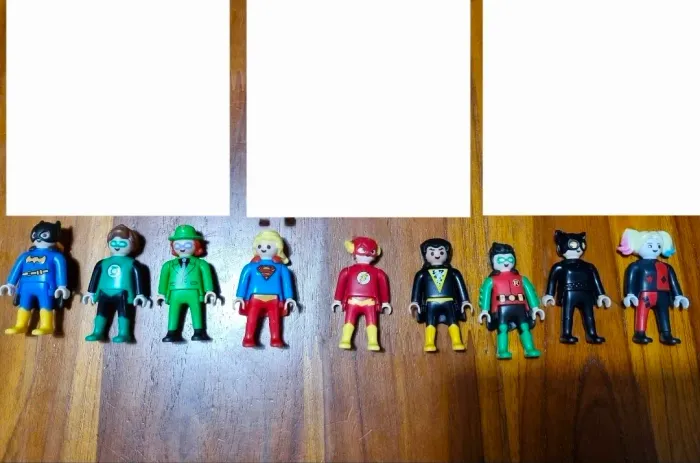 LOTE: Personagens Playmobil - Kinder Ovo - Marvel