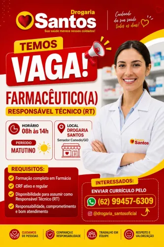 Vaga Farmacêutica
