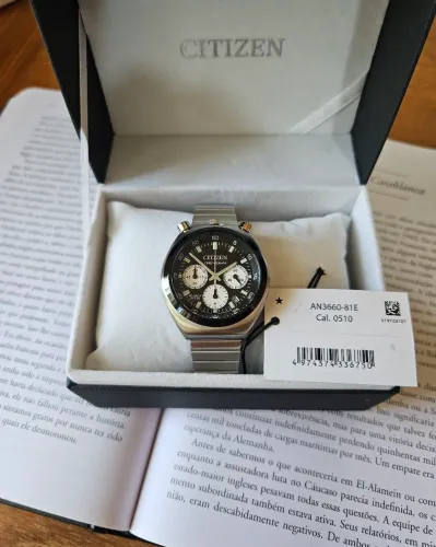 Citizen Chronograph Bullhead Ref: AN3660-81E