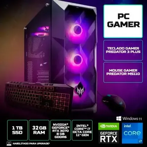 PC Gamer Predator /leia a descrição 
