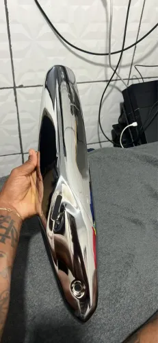 PROTEÇÃO CROMADA PRA (START , FAN OU TITAN )  TODAS LACRADAS!!